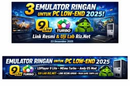 3 Lightweight Emulators for Low-End PCs (2025) — Official Links & Riz.Net Lab Test