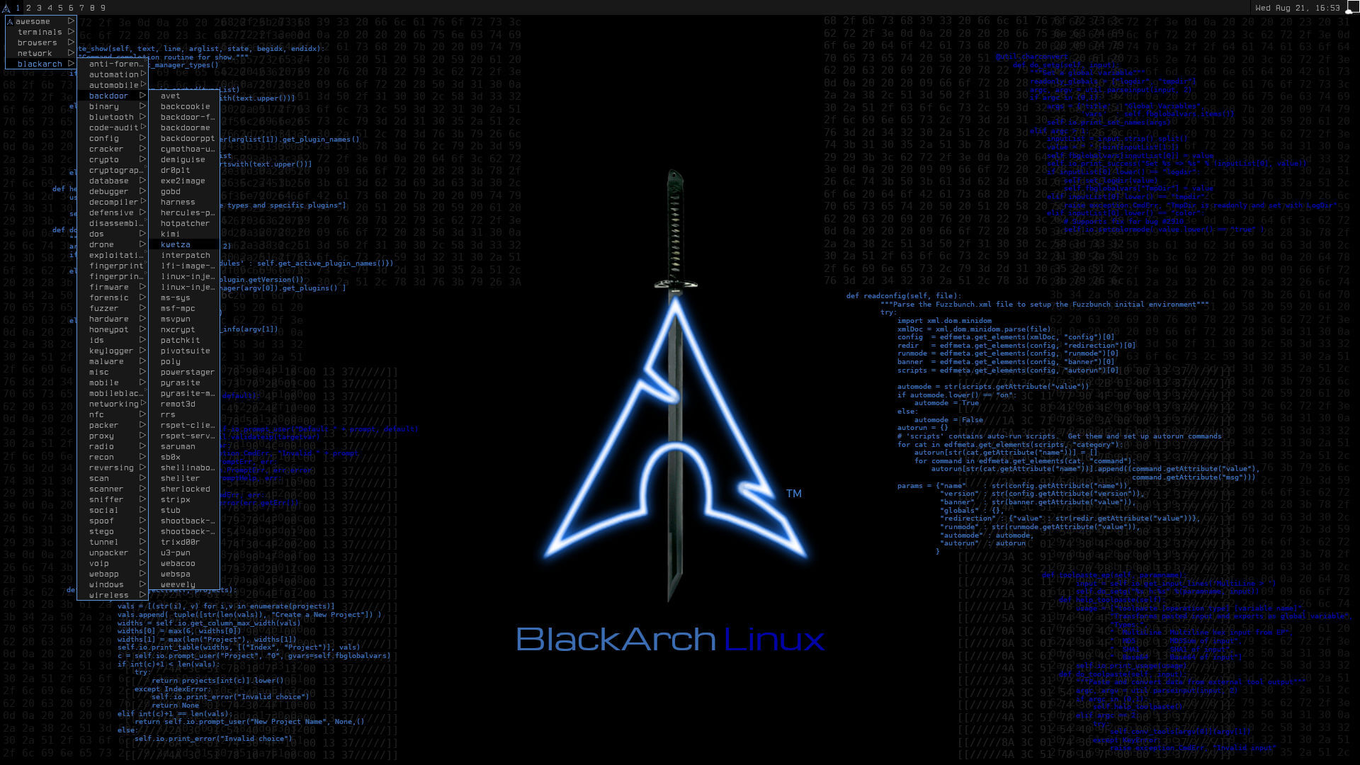 BlackArch Linux Installation Banner