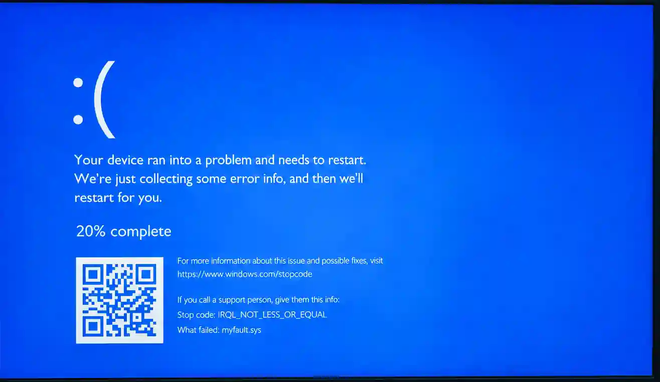 Atasi Error Irql Not Less Or Equal Windows 11