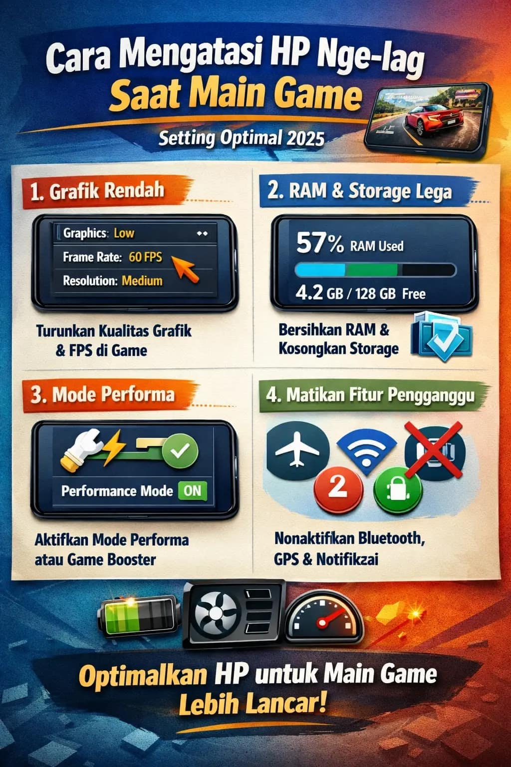 Phone Lagging in Mobile Games? Optimized PUBG & MLBB Settings (2025)