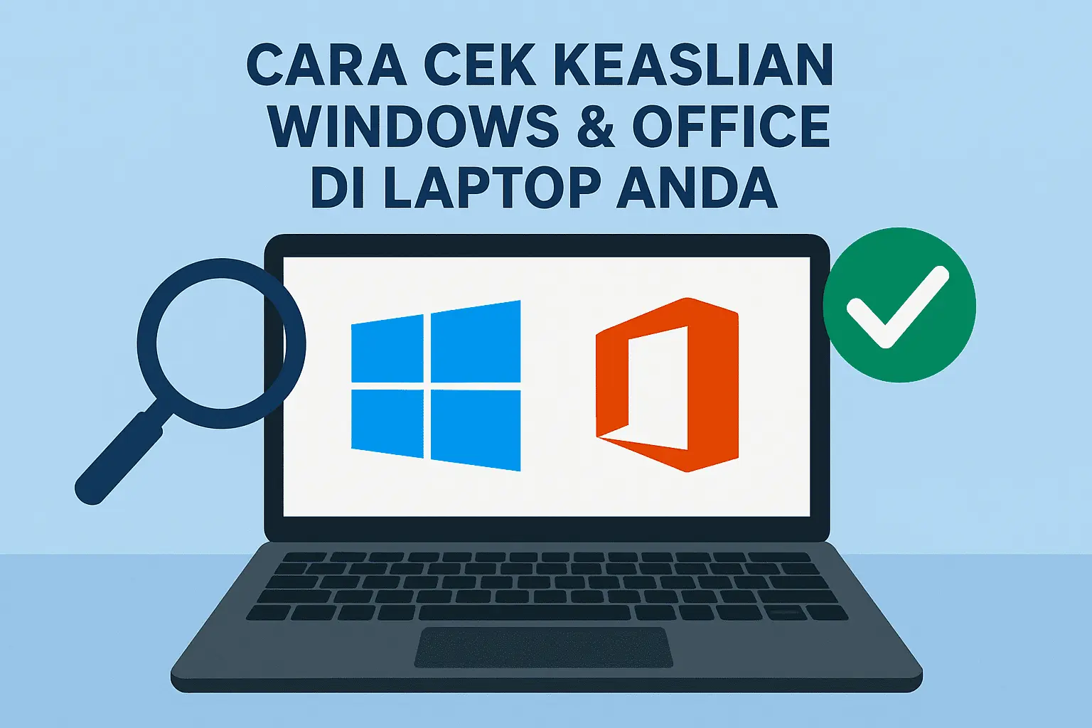 Cara Cek Keaslian Windows & Office di Laptop Anda — Panduan Anti Tipu